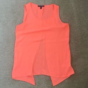 Coral orange tank. Express. Size S.